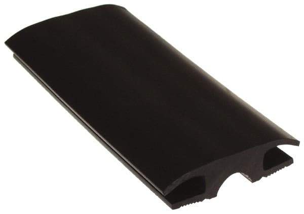 Pemko - 36" Long x 2-3/4" Wide x 11/16" High, Carpet Threshold - Vinyl Black Finish - USA Tool & Supply
