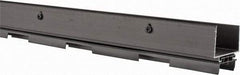 Pemko - Door Bottom Shoe Sweeps & Seal - Vinyl, 1-13/16" High, Dark Bronze Anodized Aluminum Coated - USA Tool & Supply