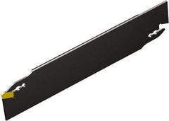 Sandvik Coromant - 1.256" Blade Height, 0.0886" Blade Width, 5-29/32" OAL, Neutral Cut, Double End Indexable Cut-Off Blade - 2.165" Max Depth of Cut, Corocut 1-2 Series - USA Tool & Supply