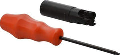 Kennametal - 1" Cutting Diam, 1" Shank Diam, 1" Max Depth of Cut, Straight Shank Indexable Copy End Mill - 3 Inserts, RP.. 32.. Insert, KIPR Toolholder, Through Coolant - USA Tool & Supply