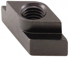 Gibraltar - 3/4-10 Blind Tapped Quarter Turn T Slot Nut - 1" Slot Width, 1 x 0.615" Base Width x Height, 1-3/4 x 1" OAL x Height - USA Tool & Supply