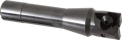 Value Collection - 1-1/4" Cut Diam, 0.656" Max Depth of Cut, 5-37/64" OAL, Indexable Square Shoulder End Mill - TPC 32..., TPG 32., TPU 32. Inserts, R8 - USA Tool & Supply