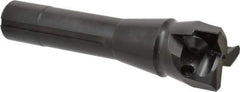 Value Collection - 1-1/2" Cut Diam, 0.656" Max Depth of Cut, 5-37/64" OAL, Indexable Square Shoulder End Mill - TPC 32..., TPG 32., TPU 32. Inserts, R8 - USA Tool & Supply