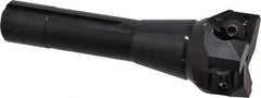 Value Collection - 2" Cut Diam, 0.656" Max Depth of Cut, 5-37/64" OAL, Indexable Square Shoulder End Mill - TPC 32..., TPG 32., TPU 32. Inserts, R8 - USA Tool & Supply