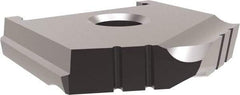 Allied Machine and Engineering - 1-1/32" Diam x 3/16" Thick, Seat Code A, 130° Included Angle Spade Drill Insert - TiAlN Coated, High Speed Steel, Series A - USA Tool & Supply