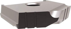 Allied Machine and Engineering - 1-1/4" Diam x 9/32" Thick, Seat Code B, 130° Included Angle Spade Drill Insert - TiAlN Coated, High Speed Steel, Series B - USA Tool & Supply