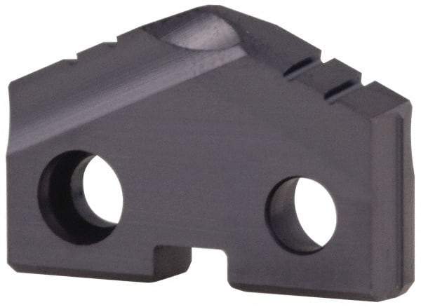 Allied Machine and Engineering - 1" Diam x 3/16" Thick, Seat Code 2, 132° Included Angle Spade Drill Insert - TiAlN Coated, Cobalt, Grade Premium Cobalt, Series T-A - USA Tool & Supply