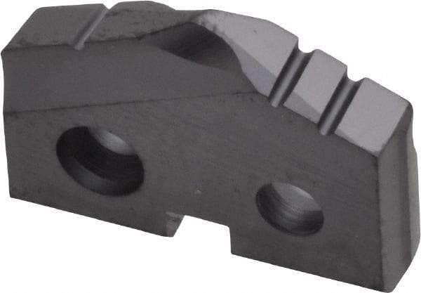 Allied Machine and Engineering - 25/32" Diam x 5/32" Thick, Seat Code 1, 132° Included Angle Spade Drill Insert - TiAlN Coated, Cobalt, Grade Super Cobalt, Series T-A - USA Tool & Supply