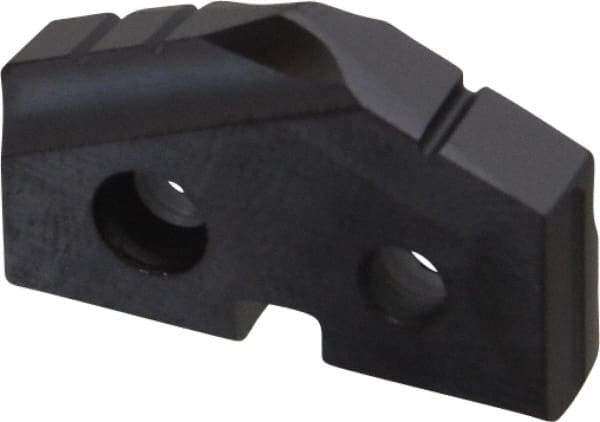 Allied Machine and Engineering - 27/32" Diam x 5/32" Thick, Seat Code 1, 132° Included Angle Spade Drill Insert - TiAlN Coated, Cobalt, Grade Super Cobalt, Series T-A - USA Tool & Supply