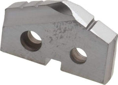 Allied Machine and Engineering - 55/64" Diam x 5/32" Thick, Seat Code 1, 132° Included Angle Spade Drill Insert - TiCN Coated, Cobalt, Grade Super Cobalt, Series T-A - USA Tool & Supply