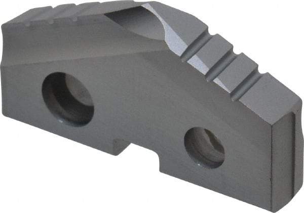 Allied Machine and Engineering - 1-5/32" Diam x 3/16" Thick, Seat Code 2, 132° Included Angle Spade Drill Insert - TiCN Coated, Cobalt, Grade Super Cobalt, Series T-A - USA Tool & Supply