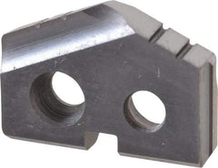 Allied Machine and Engineering - 1/2" Diam x 3/32" Thick, Seat Code Z, 132° Included Angle Spade Drill Insert - TiCN Coated, Cobalt, Grade Super Cobalt, Series T-A - USA Tool & Supply