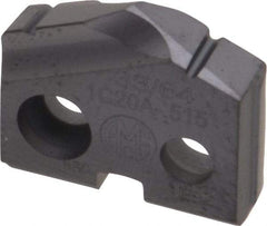 Allied Machine and Engineering - 33/64" Diam x 1/8" Thick, Seat Code 0, 132° Included Angle Spade Drill Insert - TiAlN Coated, Carbide, Grade K20, Series T-A - USA Tool & Supply