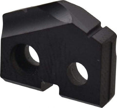 Allied Machine and Engineering - 35/64" Diam x 1/8" Thick, Seat Code 0, 132° Included Angle Spade Drill Insert - TiAlN Coated, Carbide, Grade K20, Series T-A - USA Tool & Supply