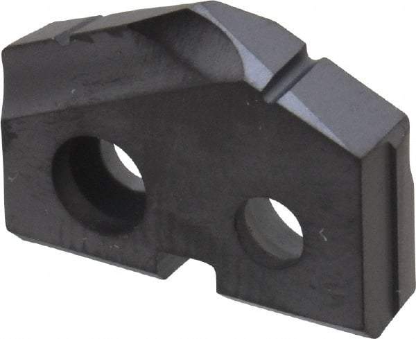 Allied Machine and Engineering - 39/64" Diam x 1/8" Thick, Seat Code 0, 132° Included Angle Spade Drill Insert - TiAlN Coated, Carbide, Grade K20, Series T-A - USA Tool & Supply