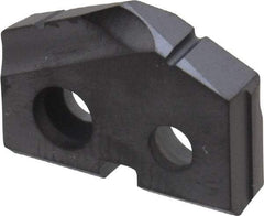 Allied Machine and Engineering - 39/64" Diam x 1/8" Thick, Seat Code 0, 132° Included Angle Spade Drill Insert - TiAlN Coated, Carbide, Grade K20, Series T-A - USA Tool & Supply