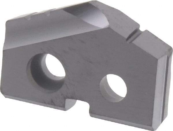 Allied Machine and Engineering - 41/64" Diam x 1/8" Thick, Seat Code 0, 132° Included Angle Spade Drill Insert - TiAlN Coated, Carbide, Grade K20, Series T-A - USA Tool & Supply
