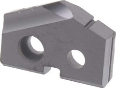 Allied Machine and Engineering - 41/64" Diam x 1/8" Thick, Seat Code 0, 132° Included Angle Spade Drill Insert - TiAlN Coated, Carbide, Grade K20, Series T-A - USA Tool & Supply