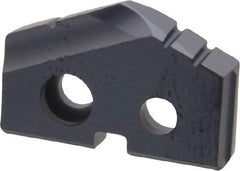 Allied Machine and Engineering - 43/64" Diam x 1/8" Thick, Seat Code 0, 132° Included Angle Spade Drill Insert - TiAlN Coated, Carbide, Grade K20, Series T-A - USA Tool & Supply