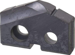 Allied Machine and Engineering - 5/8" Diam x 1/8" Thick, Seat Code 0, 132° Included Angle Spade Drill Insert - TiAlN Coated, Carbide, Grade K20, Series T-A - USA Tool & Supply