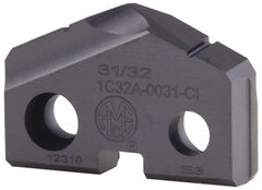 Allied Machine and Engineering - 13mm Diam 132° Seat Size 0 Spade Drill Insert - USA Tool & Supply