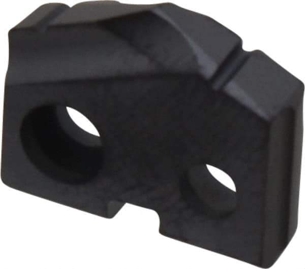 Allied Machine and Engineering - 33/64" Diam x 1/8" Thick, Seat Code 0, 132° Included Angle Spade Drill Insert - TiAlN Coated, Carbide, Grade P40, Series T-A - USA Tool & Supply