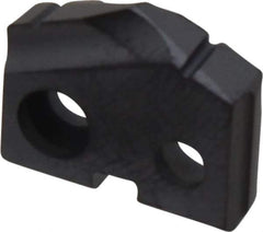 Allied Machine and Engineering - 33/64" Diam x 1/8" Thick, Seat Code 0, 132° Included Angle Spade Drill Insert - TiAlN Coated, Carbide, Grade P40, Series T-A - USA Tool & Supply