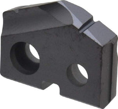 Allied Machine and Engineering - 35/64" Diam x 1/8" Thick, Seat Code 0, 132° Included Angle Spade Drill Insert - TiAlN Coated, Carbide, Grade P40, Series T-A - USA Tool & Supply