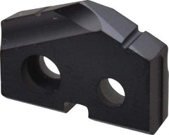 Allied Machine and Engineering - 39/64" Diam x 1/8" Thick, Seat Code 0, 132° Included Angle Spade Drill Insert - TiAlN Coated, Carbide, Grade P40, Series T-A - USA Tool & Supply
