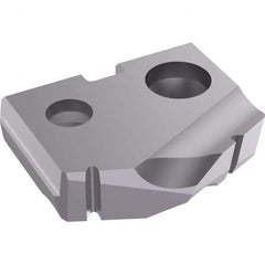 Allied Machine and Engineering - 15.91mm Diam 132° Seat Size 0 Spade Drill Insert - USA Tool & Supply