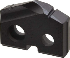 Allied Machine and Engineering - 9/16" Diam x 1/8" Thick, Seat Code 0, 132° Included Angle Spade Drill Insert - TiAlN Coated, Carbide, Grade P40, Series T-A - USA Tool & Supply