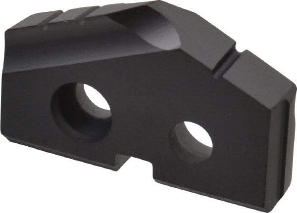 Allied Machine and Engineering - 11/16" Diam x 1/8" Thick, Seat Code 0, 132° Included Angle Spade Drill Insert - TiAlN Coated, Carbide, Grade P40, Series T-A - USA Tool & Supply