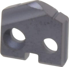 Allied Machine and Engineering - 22/57" Diam x 3/32" Thick, Seat Code Y, 132° Included Angle Spade Drill Insert - TiAlN Coated, Carbide, Grade P40, Series T-A - USA Tool & Supply
