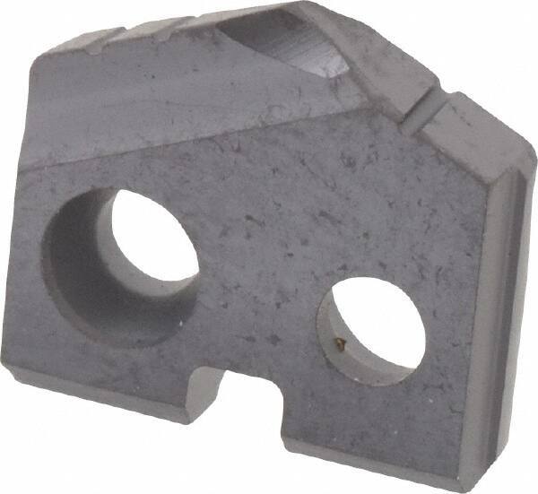 Allied Machine and Engineering - 13/32" Diam x 3/32" Thick, Seat Code Y, 132° Included Angle Spade Drill Insert - TiAlN Coated, Carbide, Grade P40, Series T-A - USA Tool & Supply