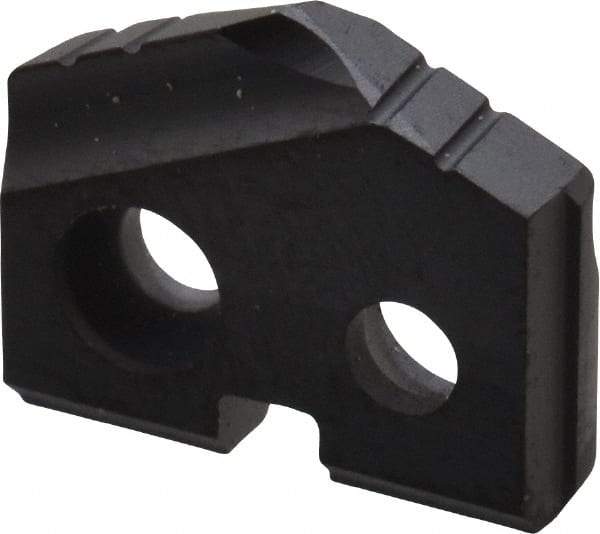 Allied Machine and Engineering - 7/16" Diam x 3/32" Thick, Seat Code Z, 132° Included Angle Spade Drill Insert - TiAlN Coated, Carbide, Grade P40, Series T-A - USA Tool & Supply