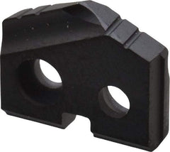 Allied Machine and Engineering - 7/16" Diam x 3/32" Thick, Seat Code Z, 132° Included Angle Spade Drill Insert - TiAlN Coated, Carbide, Grade P40, Series T-A - USA Tool & Supply