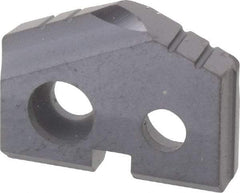 Allied Machine and Engineering - 15/32" Diam x 3/32" Thick, Seat Code Z, 132° Included Angle Spade Drill Insert - TiAlN Coated, Carbide, Grade P40, Series T-A - USA Tool & Supply