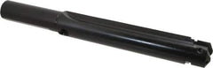 Allied Machine and Engineering - Series C, 1-1/2 to 2-3/8" Diam, 1-1/4" Diam Straight Shank, Straight Flute Spade Drill - 8-1/2" Max Depth, 9-1/2" Body Length, 12-1/2" OAL, Standard Length, Through Coolant - USA Tool & Supply