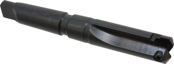 Allied Machine and Engineering - Series A, 31/32 to 1-3/8" Diam, 3MT Taper Shank, Straight Flute Spade Drill - 3" Max Depth, 3-23/32" Body Length, 6-7/8" OAL, Short Length - USA Tool & Supply