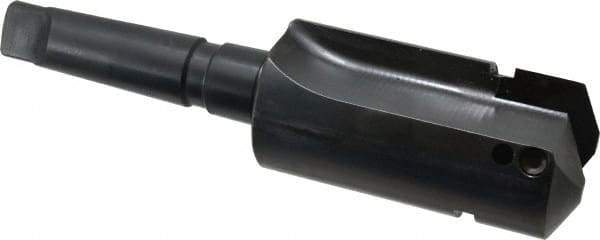 Allied Machine and Engineering - Series E, 2-1/2 to 3-3/8" Diam, 4MT Taper Shank, Straight Flute Spade Drill - 5" Max Depth, 6-5/16" Body Length, 9-7/8" OAL, Short Length - USA Tool & Supply