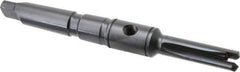 Allied Machine and Engineering - Series 0, 33/64 to 11/16" Diam, 2MT Taper Shank, Straight Flute Spade Drill - 1-3/8" Max Depth, 3-41/64" Body Length, 6-15/32" OAL, Short Length, Through Coolant - USA Tool & Supply