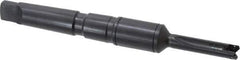 Allied Machine and Engineering - Series Y, 3/8 to 27/64" Diam, 2MT Taper Shank, Straight Flute Spade Drill - 1-1/4" Max Depth, 3-15/32" Body Length, 6-5/16" OAL, Short Length, Through Coolant - USA Tool & Supply