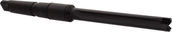 Allied Machine and Engineering - Series 1, 45/64 to 15/16" Diam, 3MT Taper Shank, Straight Flute Spade Drill - 4-3/4" Max Depth, 7-39/64" Body Length, 11-5/32" OAL, Intermediate Length, Through Coolant - USA Tool & Supply