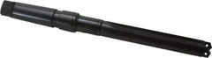 Allied Machine and Engineering - Series 2, 31/32 to 1-3/8" Diam, 4MT Taper Shank, Straight Flute Spade Drill - 5-3/8" Max Depth, 8-19/64" Body Length, 12-25/32" OAL, Intermediate Length, Through Coolant - USA Tool & Supply