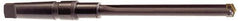 Allied Machine and Engineering - Series 7, 3-17/32 to 4-1/2" Diam, 5MT Taper Shank, Straight Flute Spade Drill - 21-7/8" Max Depth, 26-13/16" Body Length, 32-7/16" OAL, Extended Length, Through Coolant - USA Tool & Supply