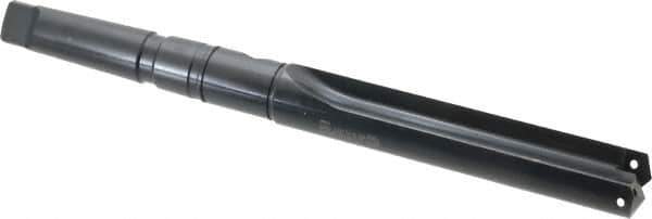 Allied Machine and Engineering - Series 3, 1-13/32 to 1-7/8" Diam, 4MT Taper Shank, Straight Flute Spade Drill - 6-1/2" Max Depth, 9-7/8" Body Length, 14-5/16" OAL, Intermediate Length, Through Coolant - USA Tool & Supply