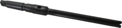 Allied Machine and Engineering - Series 1, 45/64 to 15/16" Diam, 3MT Taper Shank, Straight Flute Spade Drill - 6-3/4" Max Depth, 9-39/64" Body Length, 13-5/32" OAL, Standard Length, Through Coolant - USA Tool & Supply