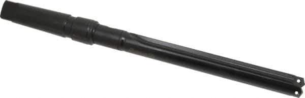 Allied Machine and Engineering - Series 2, 31/32 to 1-3/8" Diam, 4MT Taper Shank, Straight Flute Spade Drill - 7-3/8" Max Depth, 10-19/64" Body Length, 14-25/32" OAL, Standard Length, Through Coolant - USA Tool & Supply