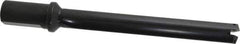 Allied Machine and Engineering - Series 2, 31/32 to 1-3/8" Diam, 1-1/4" Diam Straight Shank with Flange, Straight Flute Spade Drill - 7-3/8" Max Depth, 9-13/64" Body Length, 11-11/32" OAL, Standard Length, Through Coolant - USA Tool & Supply