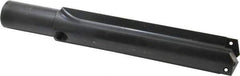 Allied Machine and Engineering - Series 5, 2-1/2 to 3-1/2" Diam, 2" Diam Straight Shank, Straight Flute Spade Drill - 10-3/4" Max Depth, 12-3/4" Body Length, 16-1/2" OAL, Standard Length, Through Coolant - USA Tool & Supply